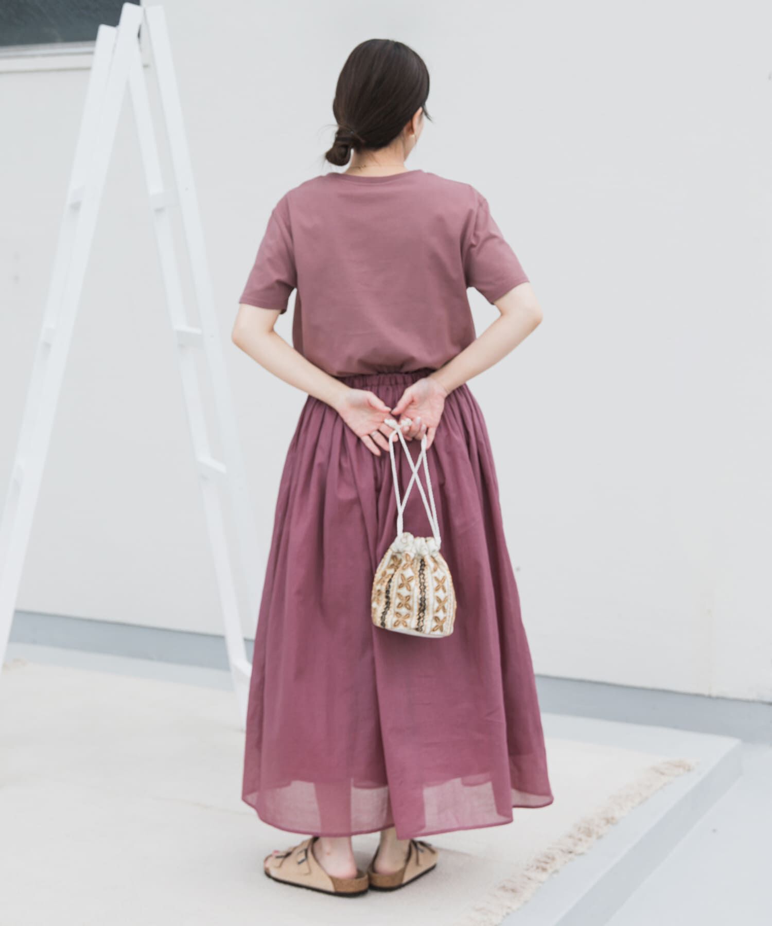 URBAN RESEARCH DOORS「『UR TECH』ボイルカットドッキングワンピース」|ワンピース|