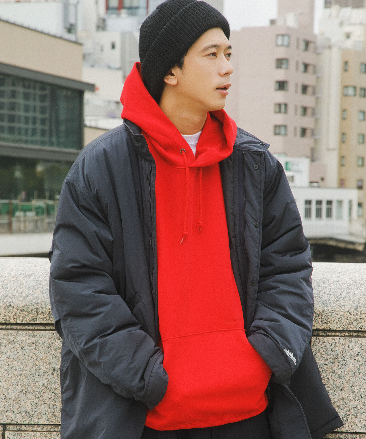 URBAN RESEARCH「『別注』THOUSAND MILE&times;URBAN RESEARCH　PADDED SHORT MODSCOAT」|ミリタリー・モッズコート|