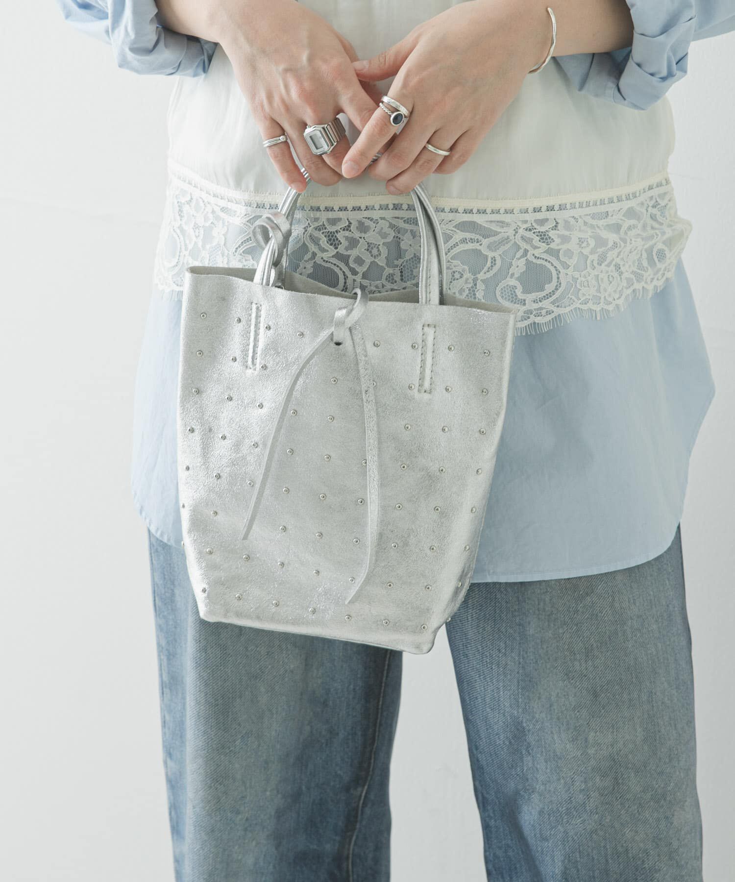 URBAN RESEARCH「スタッズミニトートバッグ」|トートバッグ|