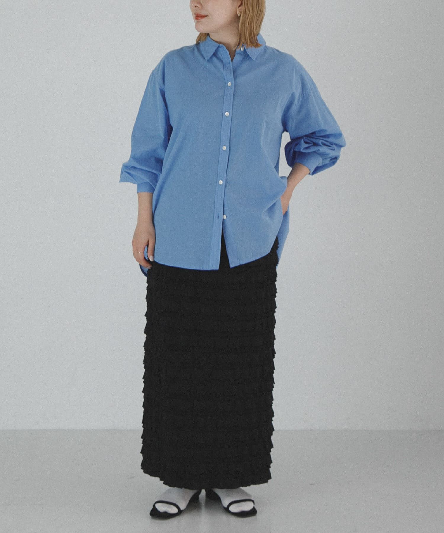 Sonny Label 「『WEB限定』カットフリルナロースカート」|スカート|