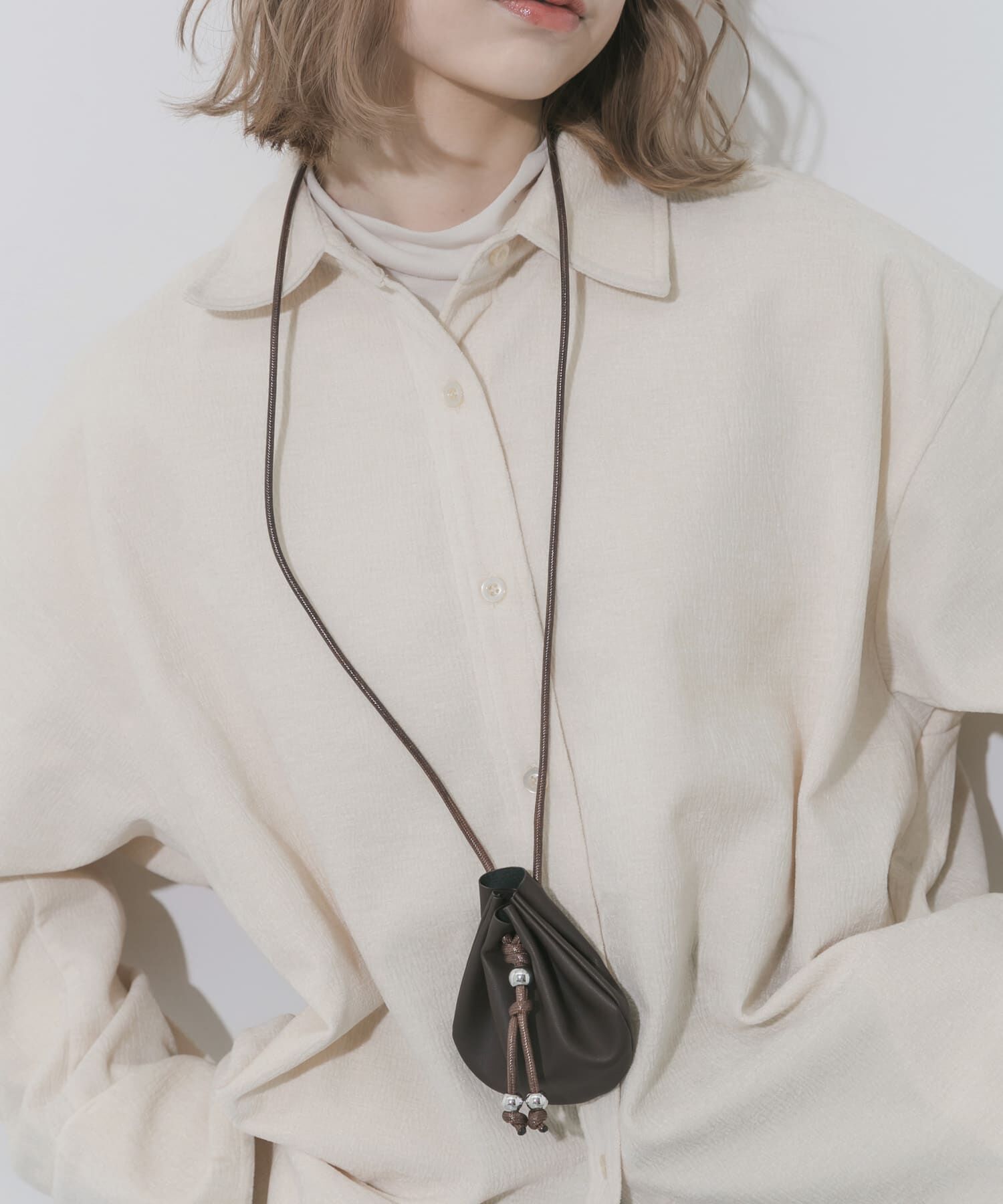 SMELLY「サークルネックポーチ」|ポーチ|