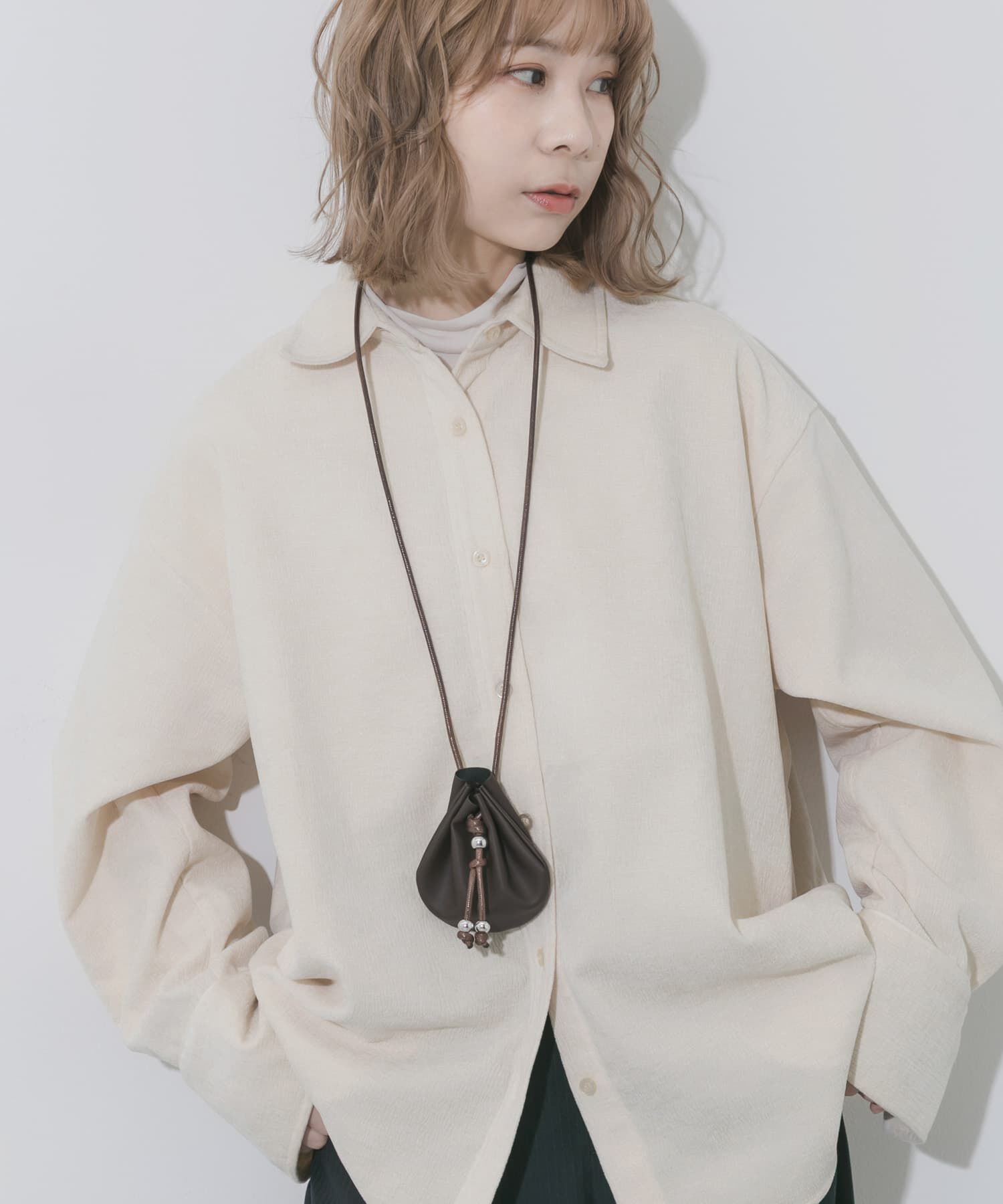 SMELLY「サークルネックポーチ」|ポーチ|