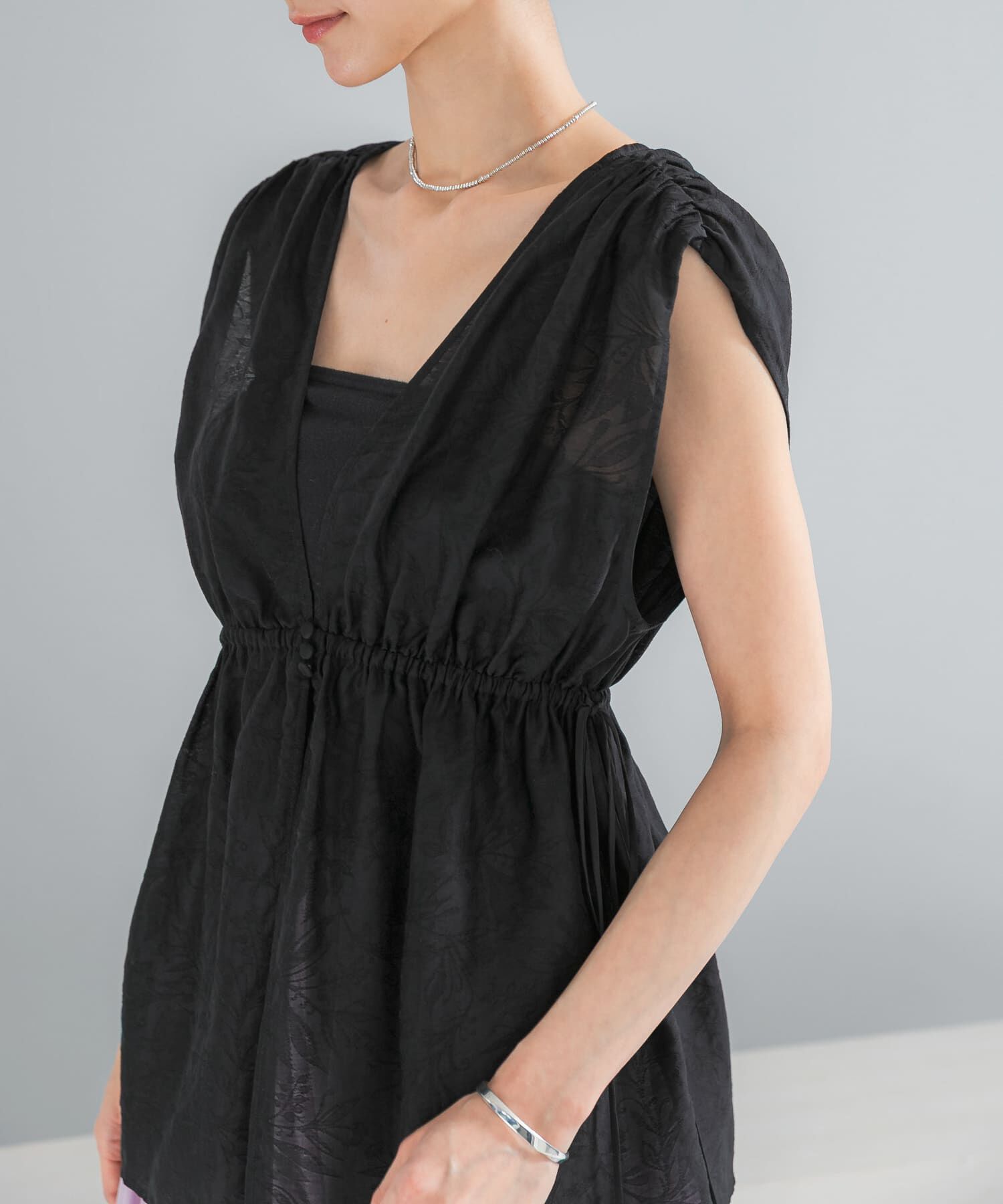 URBAN RESEARCH ROSSO「ボタニカルジャガードジレトップス」|その他|