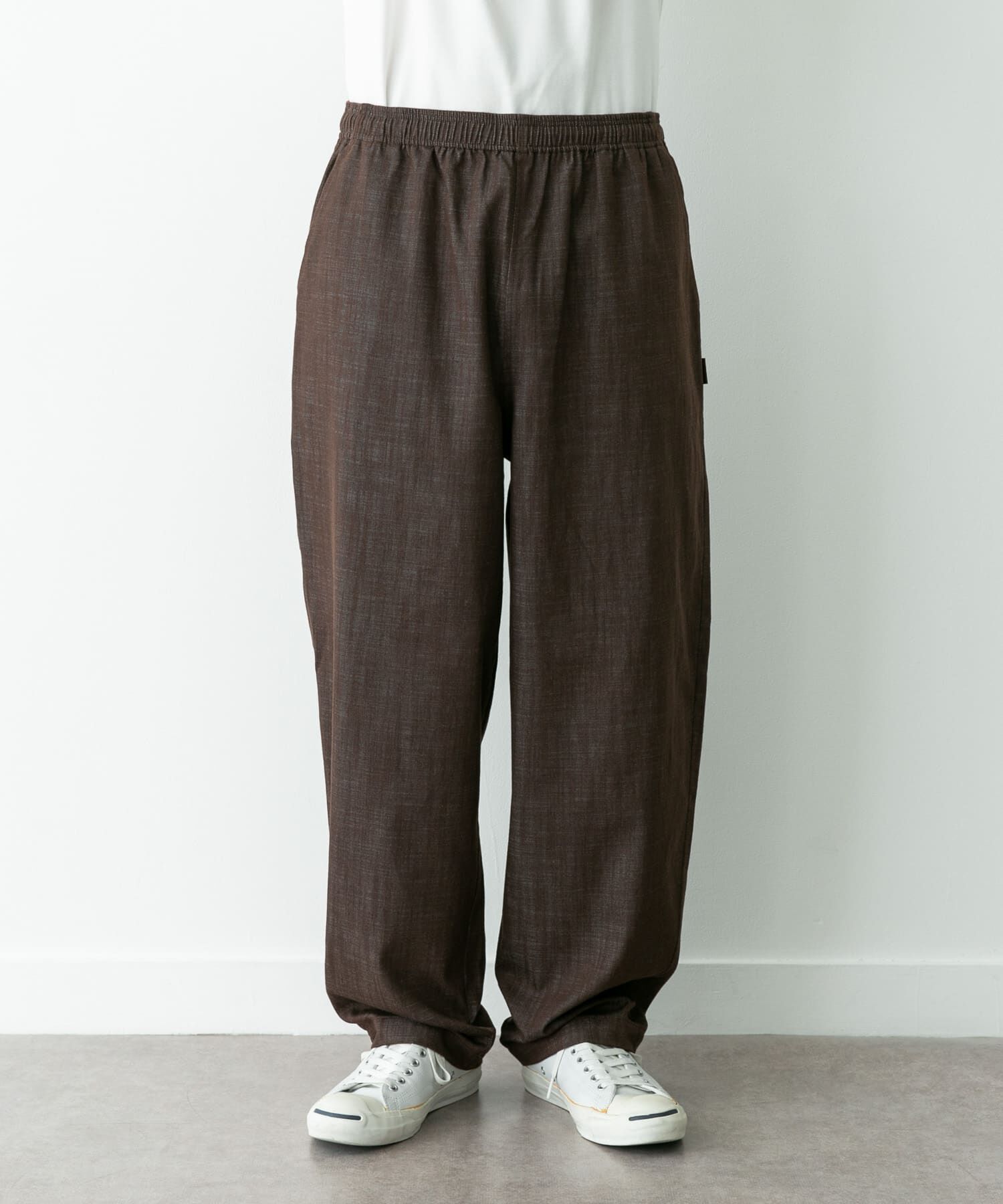 Sonny Label 「デニムライクイージーワイドパンツ」|デニム|