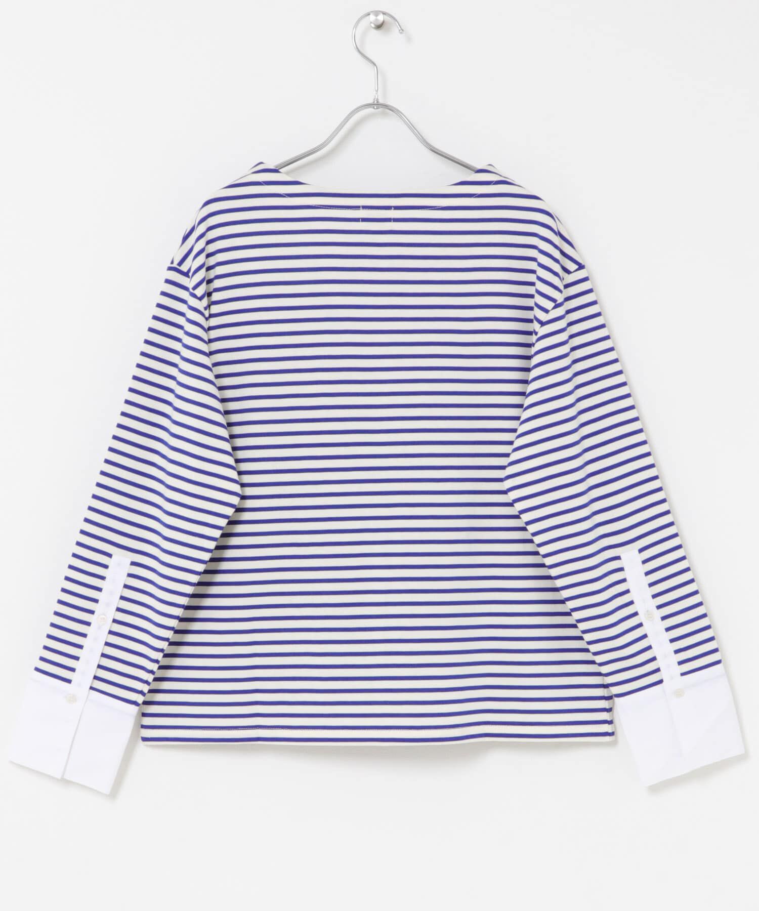 URBAN RESEARCH DOORS「カフスドッキングボーダープルオーバー」|Tシャツ・カットソー|