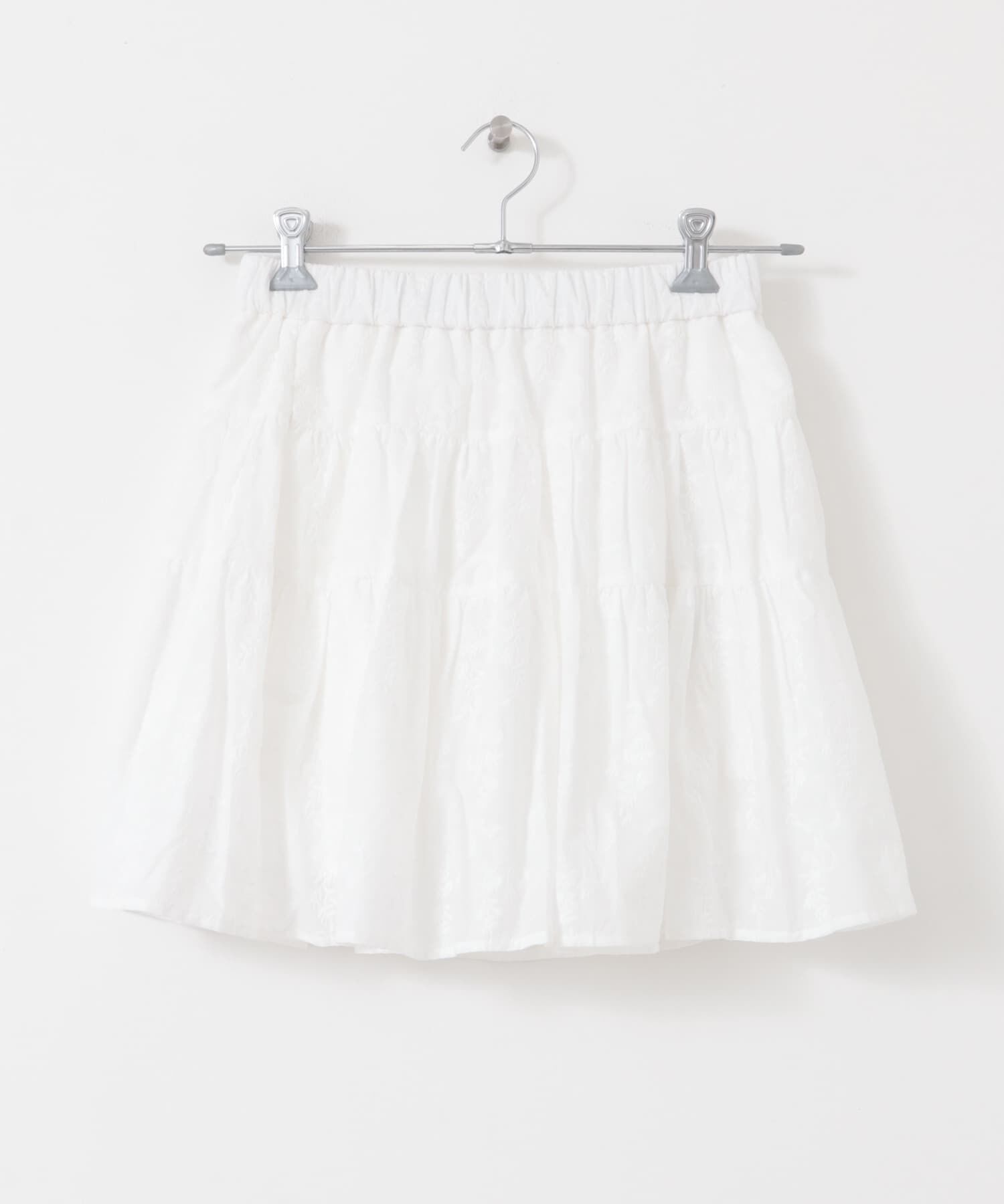  「エンブロイダリーミニスカート」|スカート|