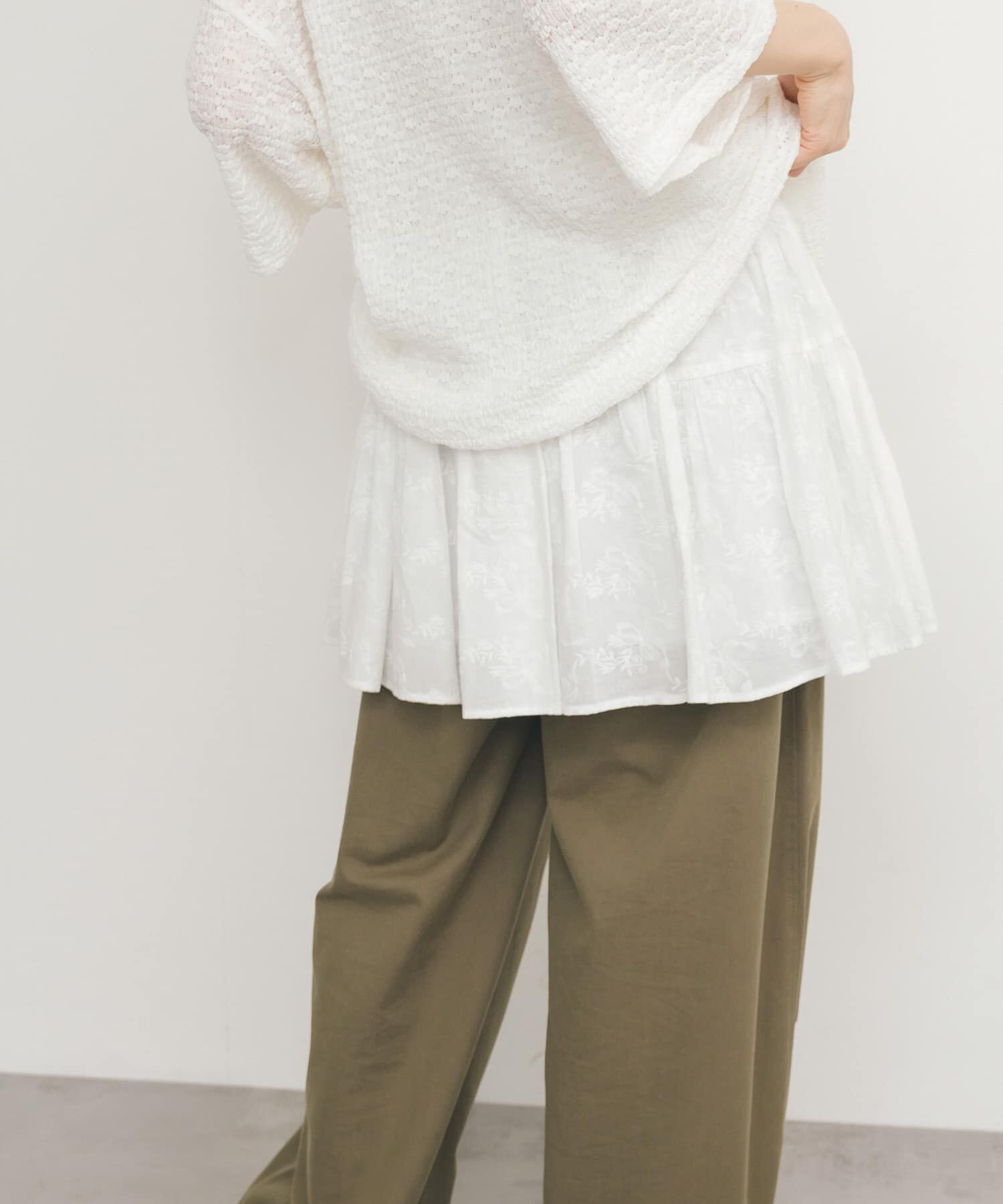  「エンブロイダリーミニスカート」|スカート|