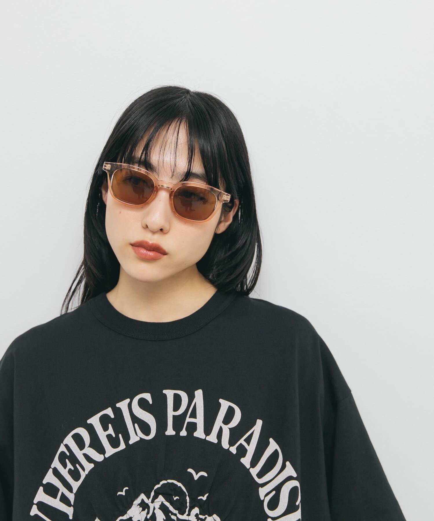  「ウェリントンフレームサングラス」|メガネ|