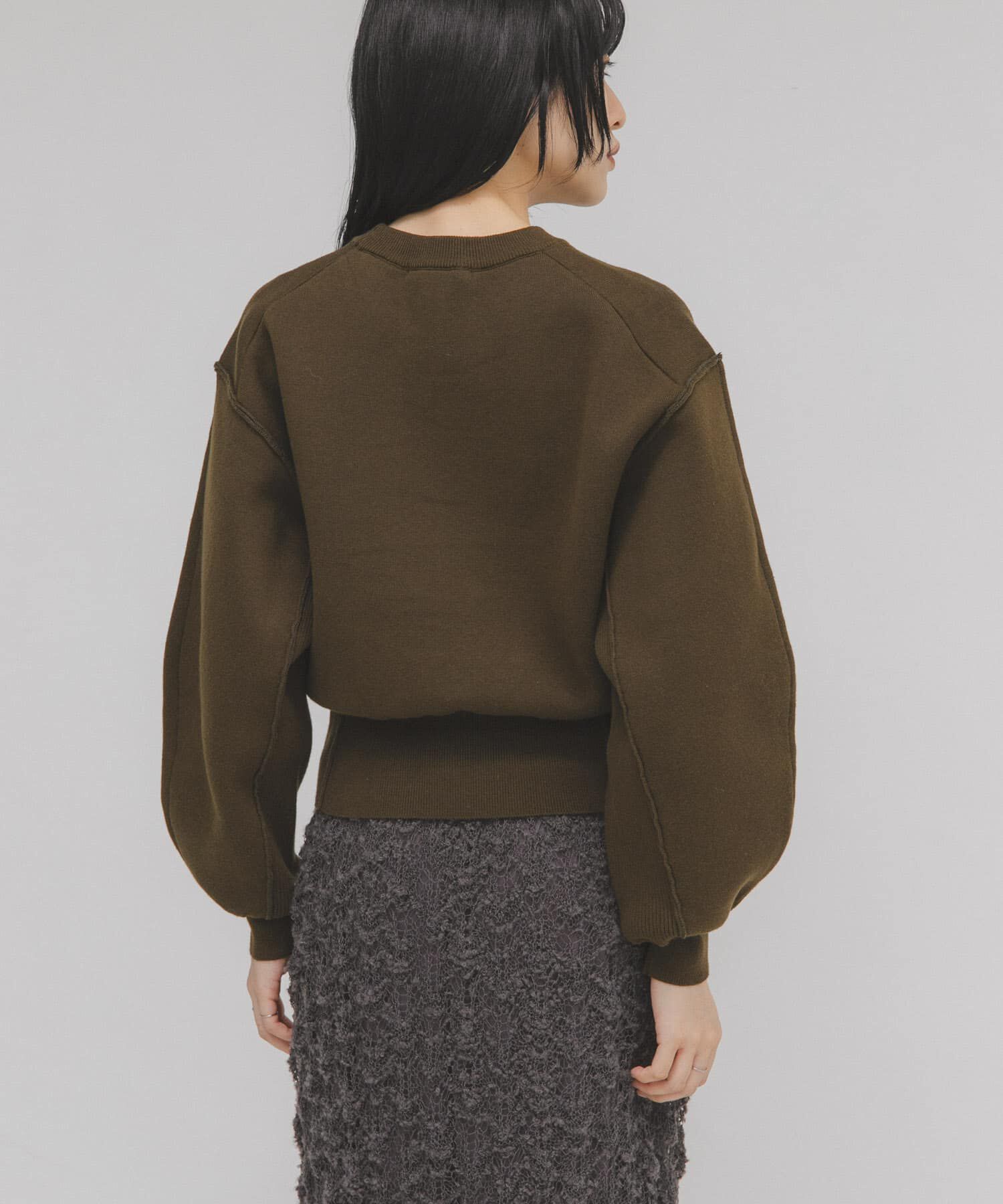  「スウェットライクニット」|ニット・セーター|