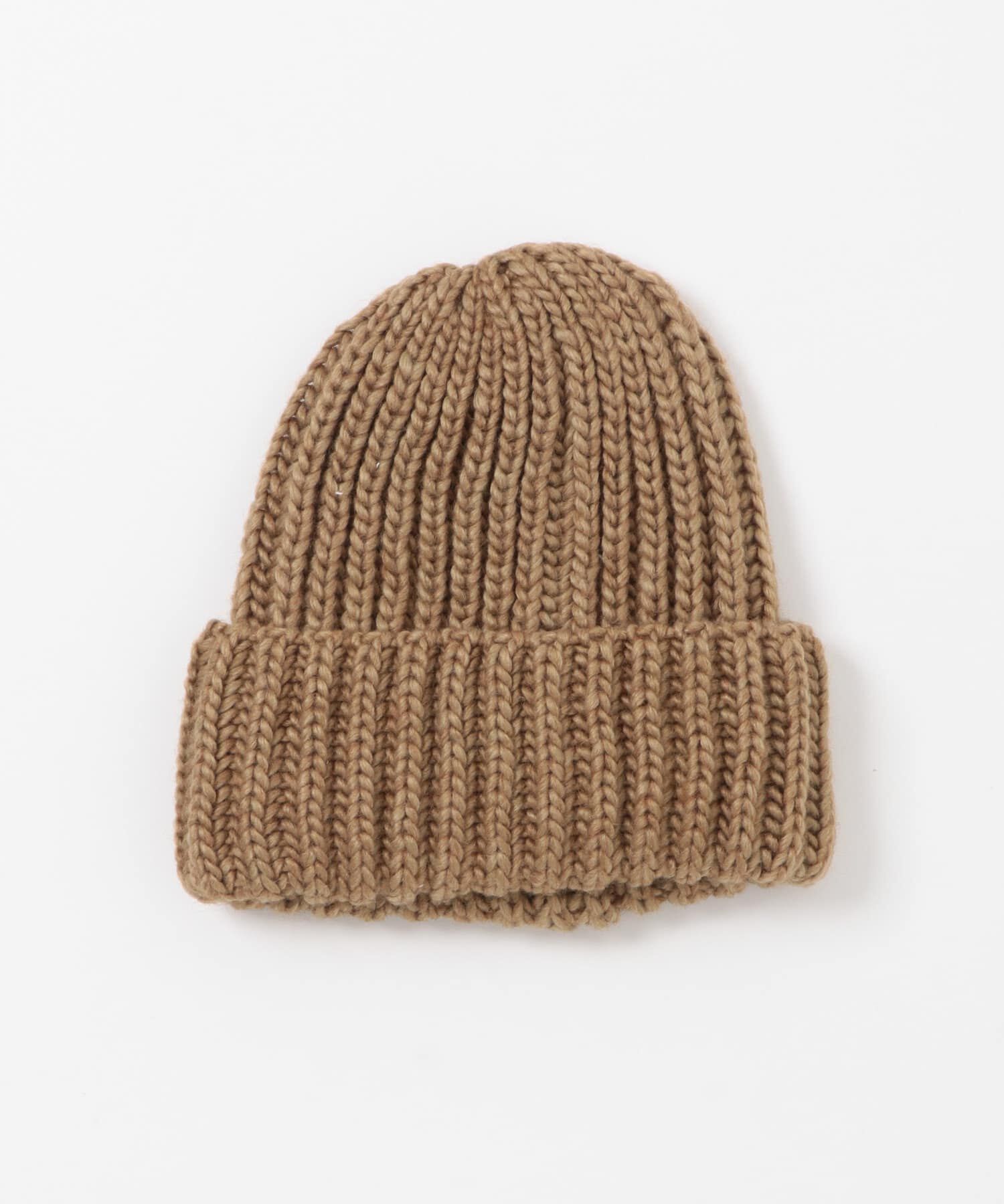  「リブニットビーニー」|ニット帽|