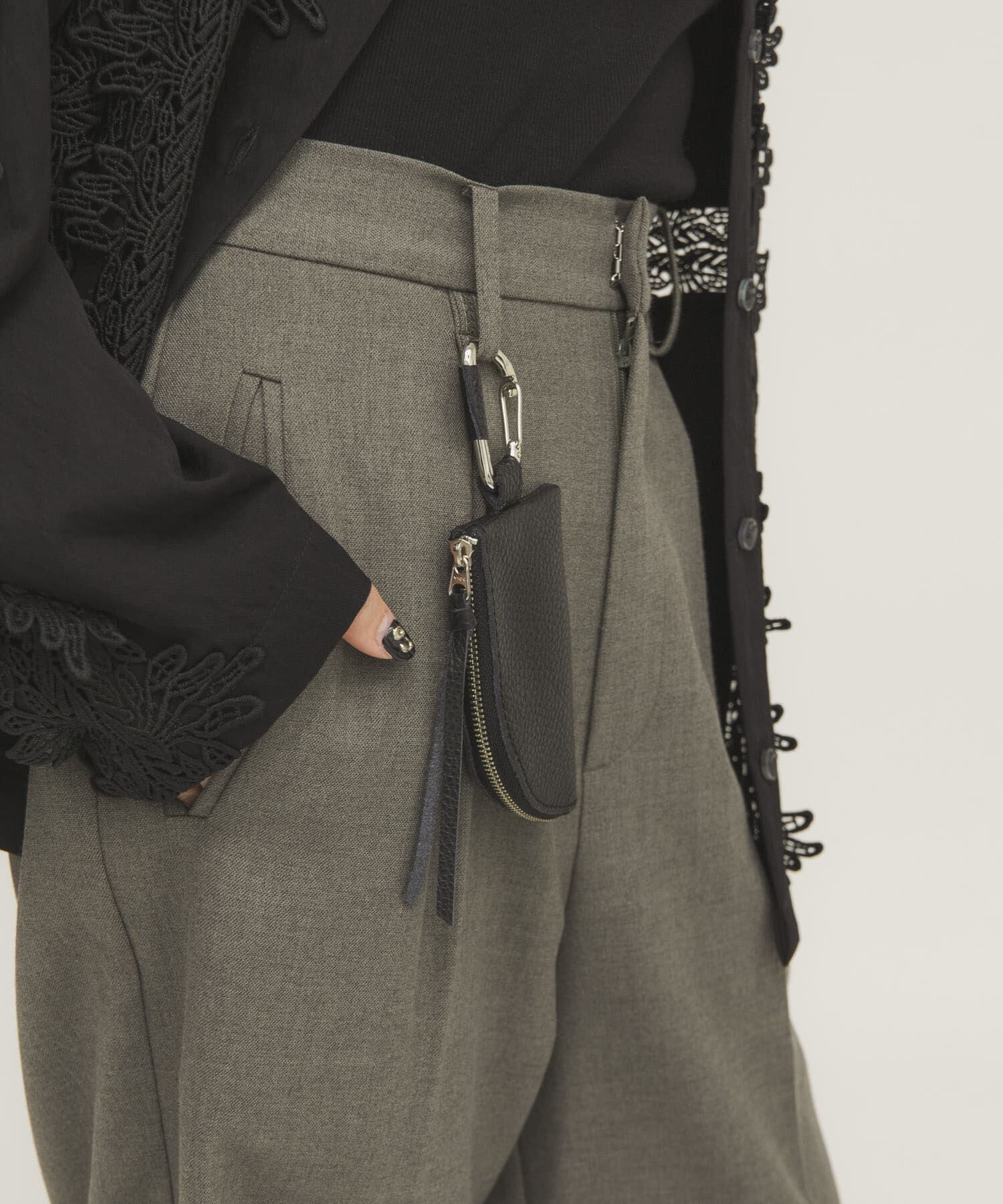  「レザーポーチチャーム」|チャーム・キーホルダー|