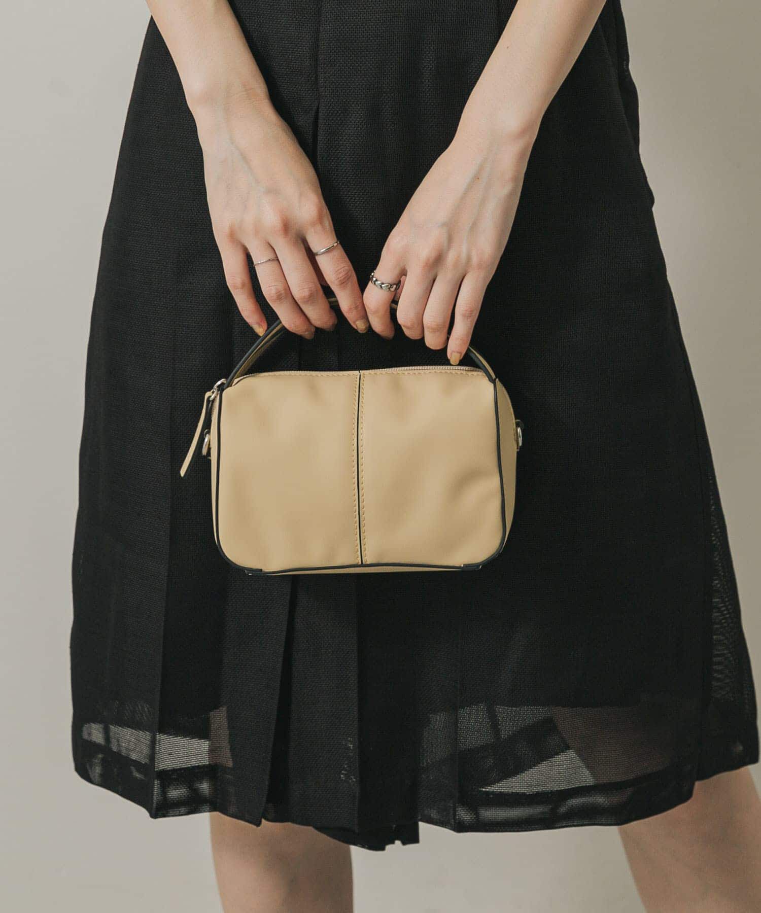 SENSE OF PLACE by URBAN RESEARCH「『防汚』2WAYセンターシームプチショルダーバッグ」|ハンドバッグ|