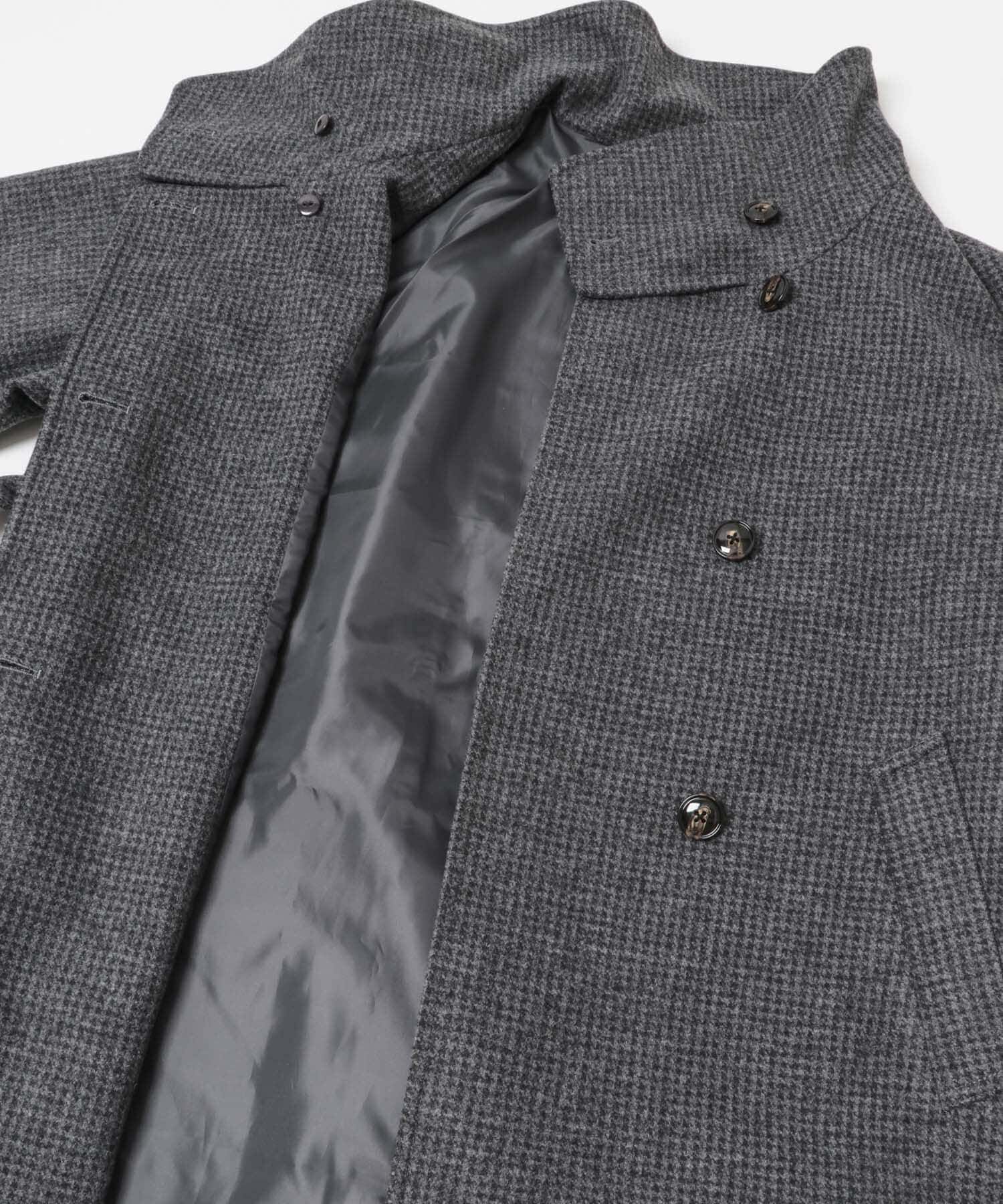 SENSE OF PLACE by URBAN RESEARCH「スタンドカラーロングコート」|ノーカラーコート|