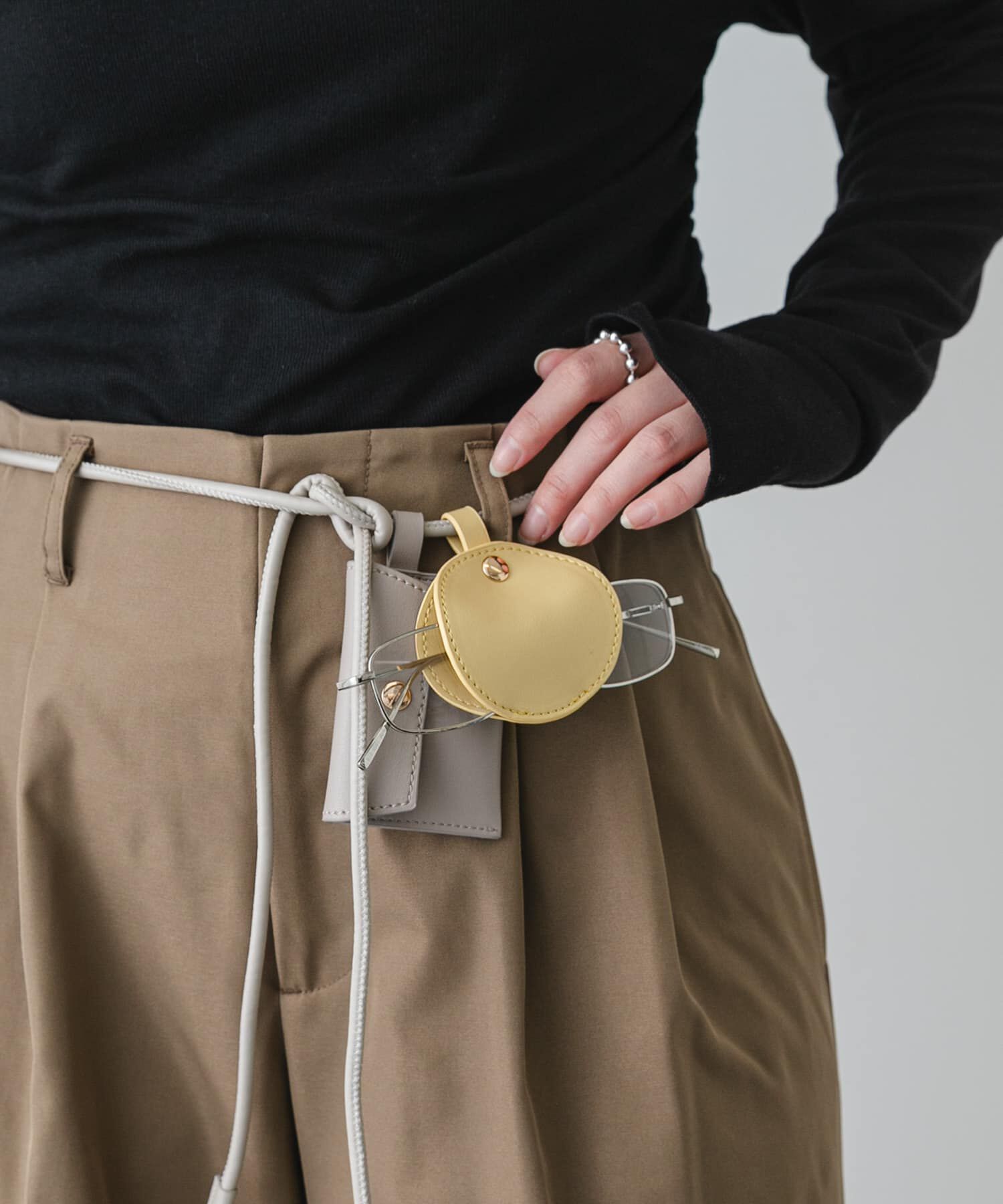 SENSE OF PLACE by URBAN RESEARCH「コンビカラーポーチツキベルト」|ベルト|