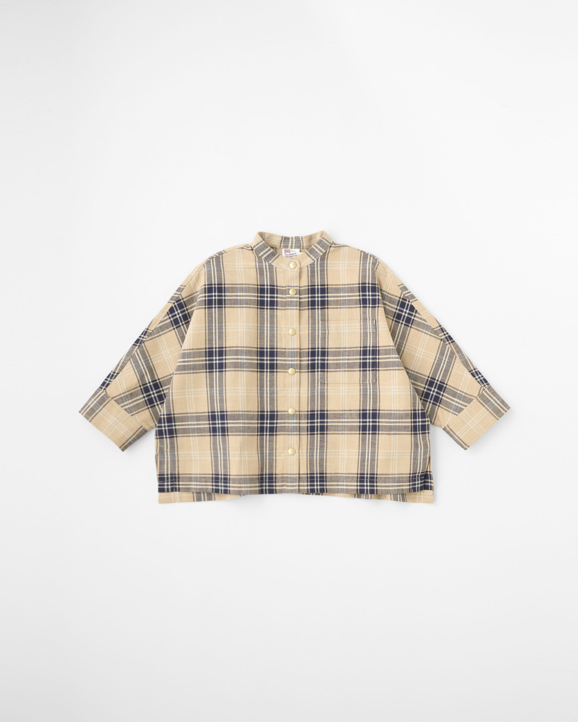 Traditional Weatherwear「BARRY」|シャツ・ブラウス|ﾍﾞｰｼﾞｭ&times;ﾈｲﾋﾞｰ ﾁｪｯｸ