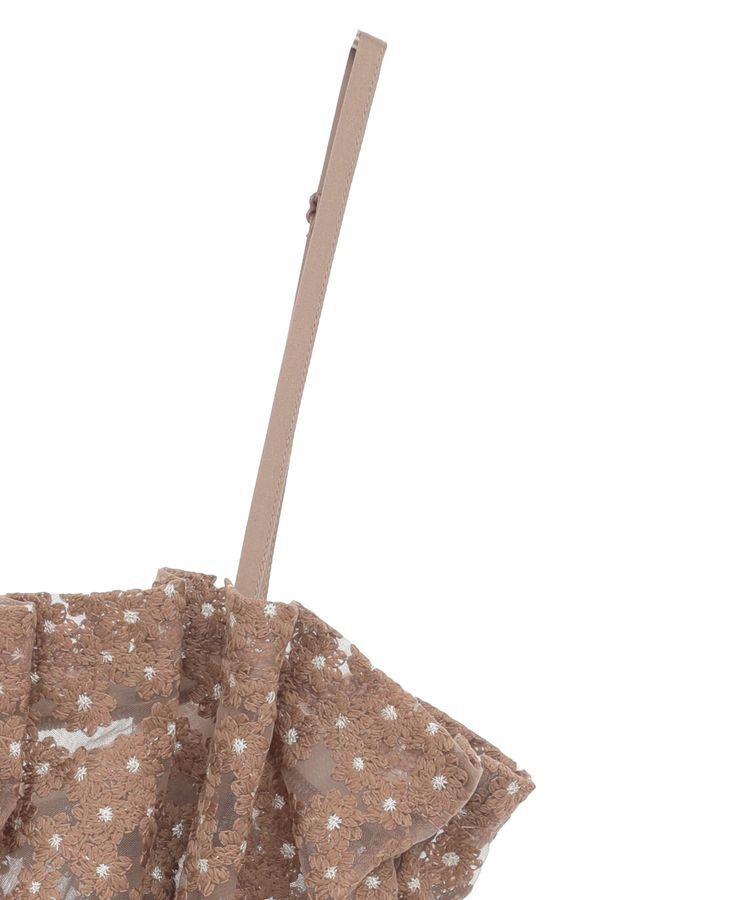 earth music&ecology「キラキラフラワー刺繍ビスチェ」|ベスト・ジレ|