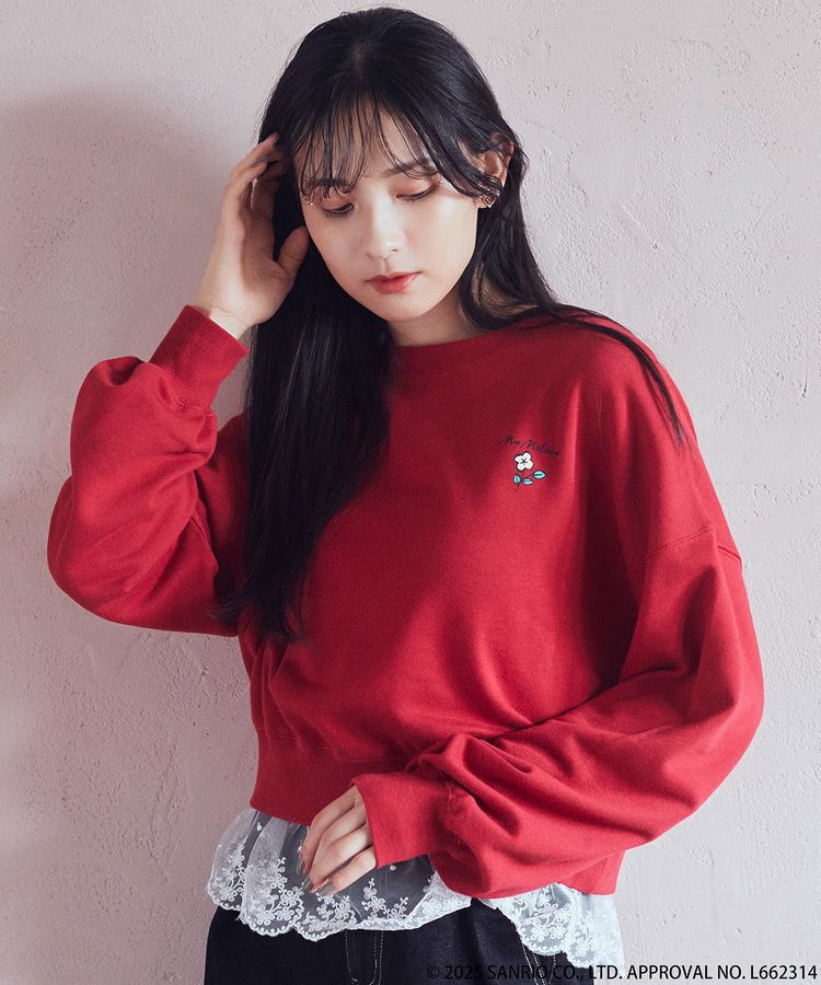 earth music&ecology「マイメロディ&クロミ/earth レトロアートスウェット」|スウェット・ジャージ|