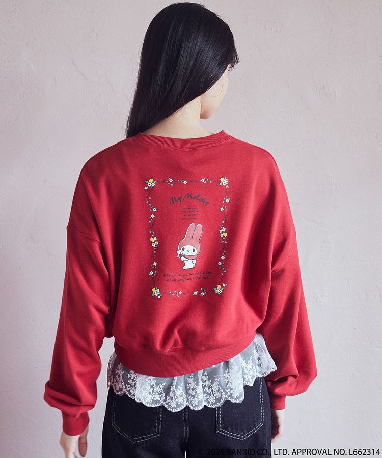 earth music&ecology「マイメロディ&クロミ/earth レトロアートスウェット」|スウェット・ジャージ|