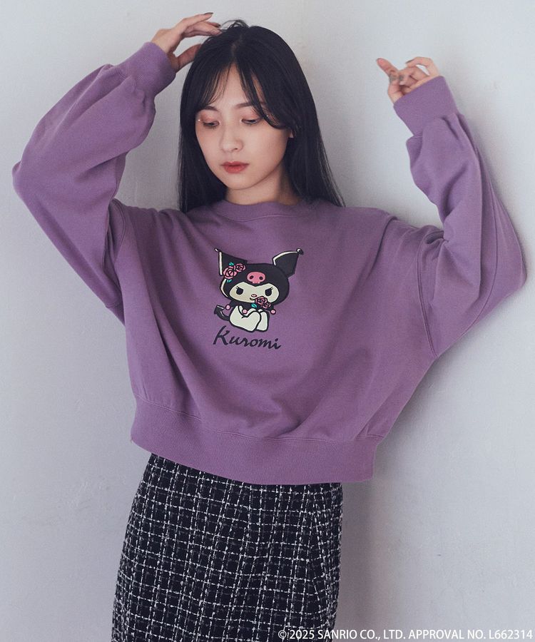 earth music&ecology「マイメロディ&クロミ/earth レトロアートスウェット」|スウェット・ジャージ|