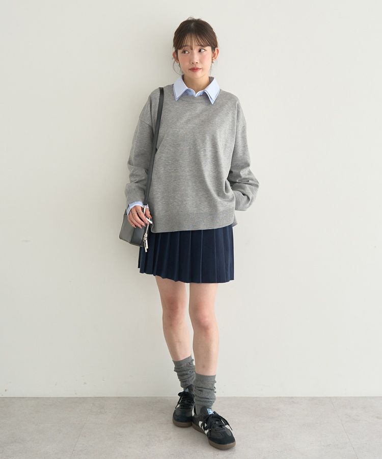 earth music&ecology「レイヤードストライプシャツ」|シャツ・ブラウス|