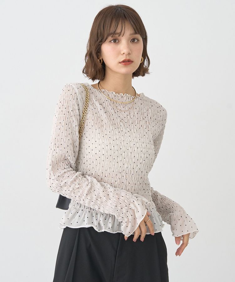 earth music&ecology「シャーリングメロープルオーバー」|Tシャツ・カットソー|