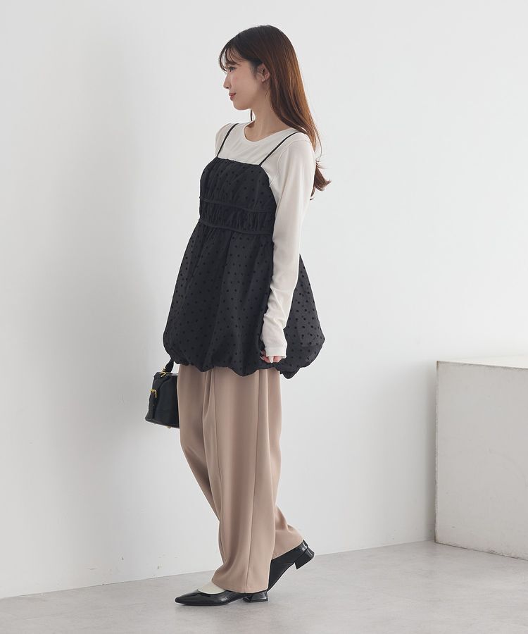 earth music&ecology「タックコクーンパンツ」|その他|