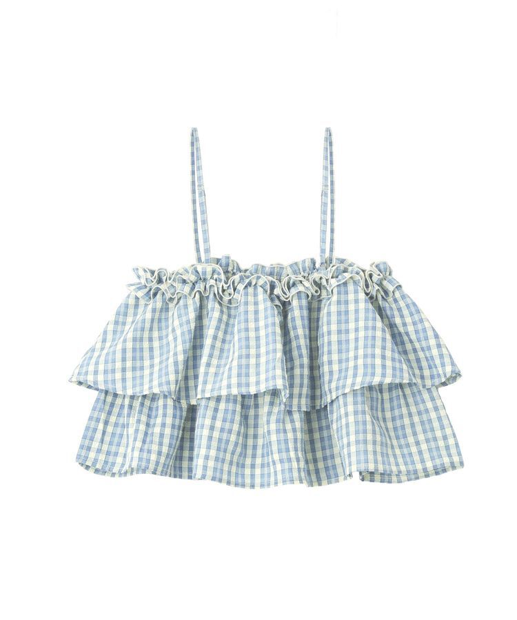 earth music&ecology「アソートチェックティアードビスチェ」|ベスト・ジレ|