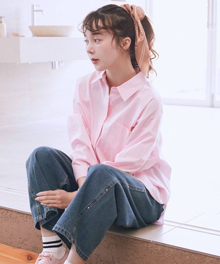 earth music&ecology「スタッズデニムパンツ」|デニム|