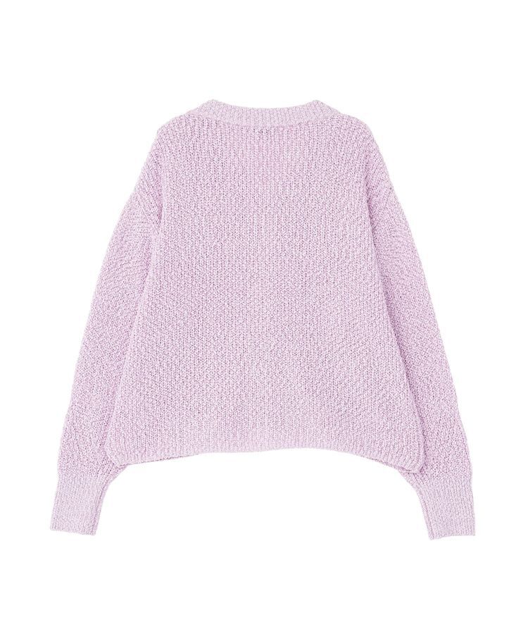 earth music&ecology「ぽんぽんスキッパーカーディガン」|カーディガン|