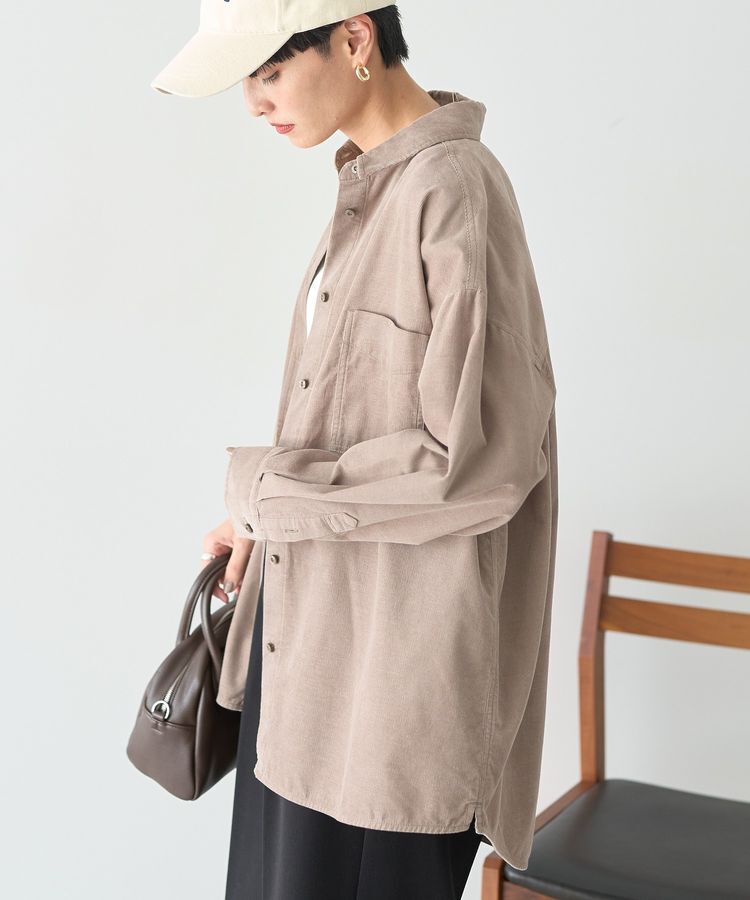 AMERICAN HOLIC「Wポケットコーデュロイシャツ」|シャツ・ブラウス|