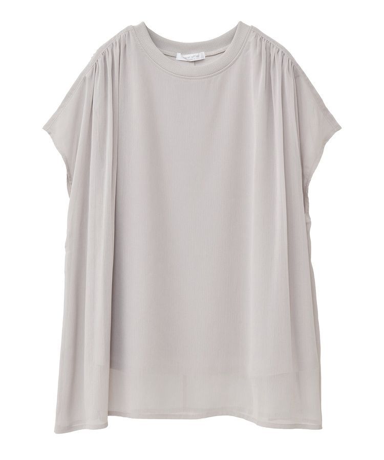 Green Parks「楊柳ドッキングフレンチプルオーバー」|Tシャツ・カットソー|