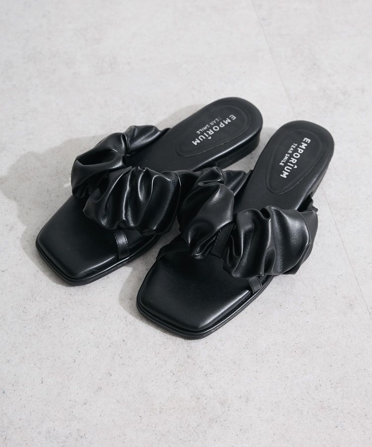 armonia「ETS.合皮パフサンダル」|サンダル|