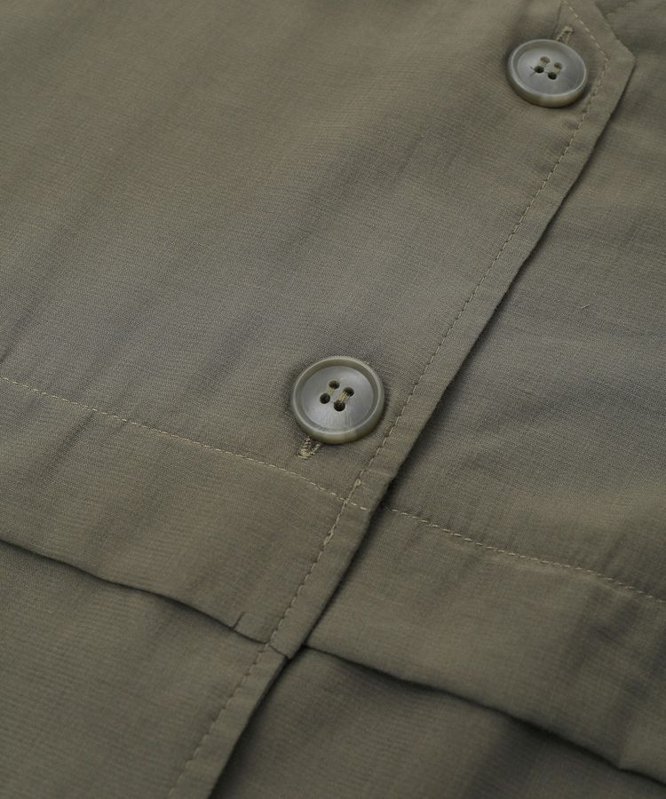 Green Parks「シアーミリタリーベスト」|ベスト・ジレ|