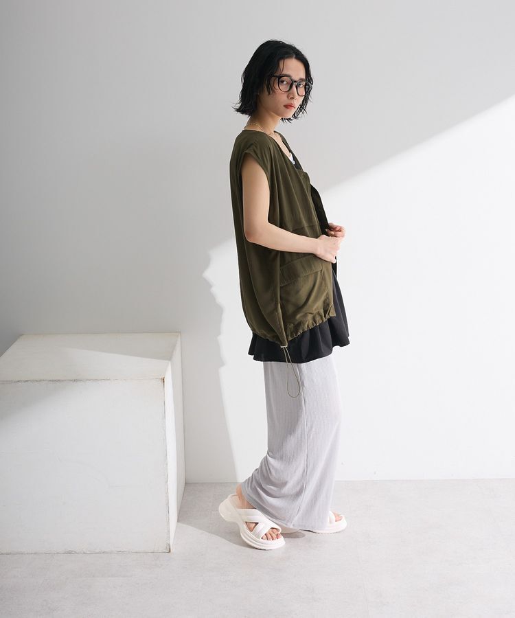 Green Parks「シアーミリタリーベスト」|ベスト・ジレ|
