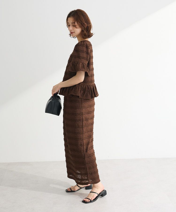 Green Parks「・SUGAR SPOON レースフリルプルオーバー」|Tシャツ・カットソー|