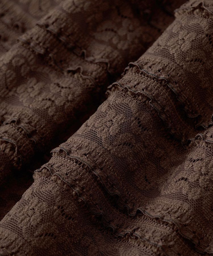 Green Parks「・SUGAR SPOON レースフリルナロースカート」|タイト|