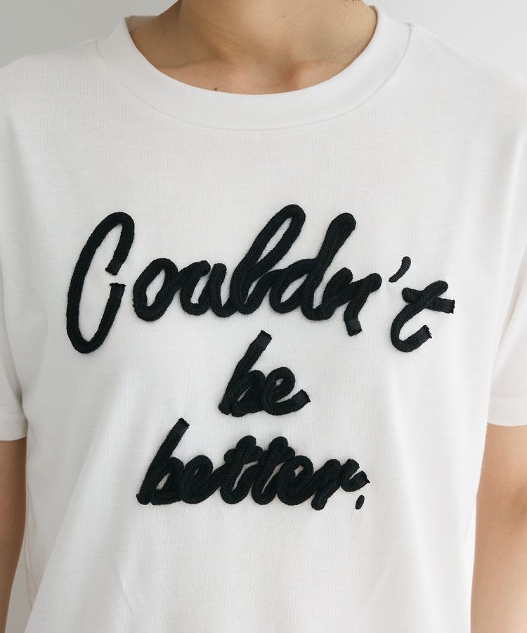 Green Parks「・swing by コード刺繍ロゴTEE」|Tシャツ・カットソー|