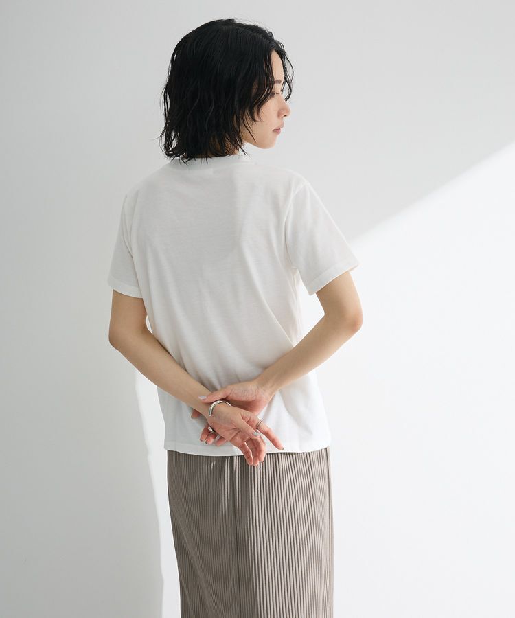 Green Parks「・swing by コード刺繍ロゴTEE」|Tシャツ・カットソー|