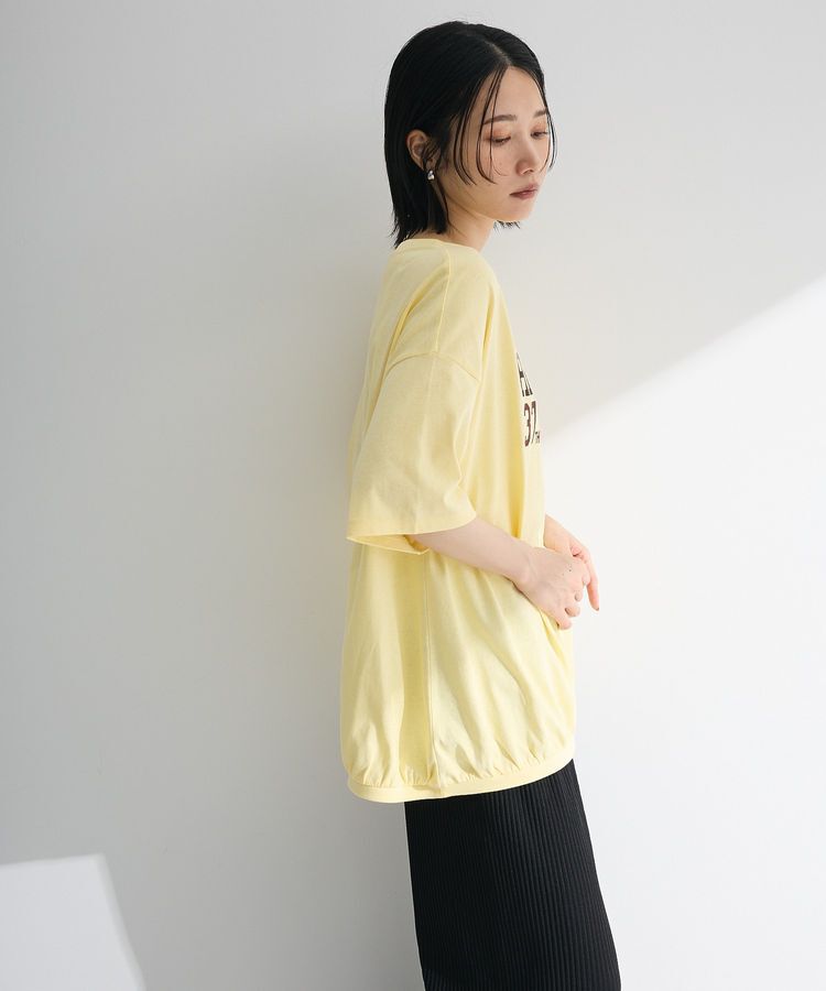 Green Parks「カレッジロゴ刺繍5分袖チュニック」|チュニック|