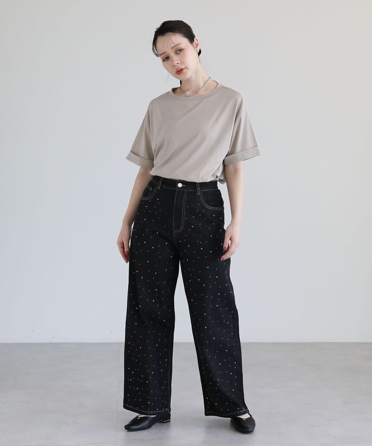 Green Parks「・swing by シルケットオーバーサイズTEE」|Tシャツ・カットソー|