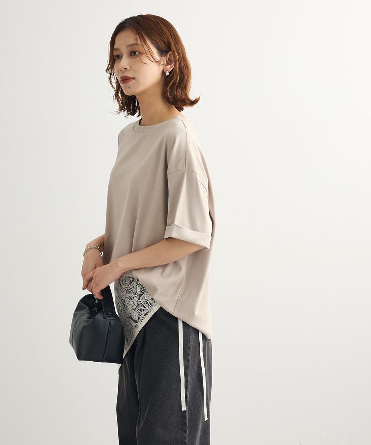 Green Parks「・swing by シルケットオーバーサイズTEE」|Tシャツ・カットソー|