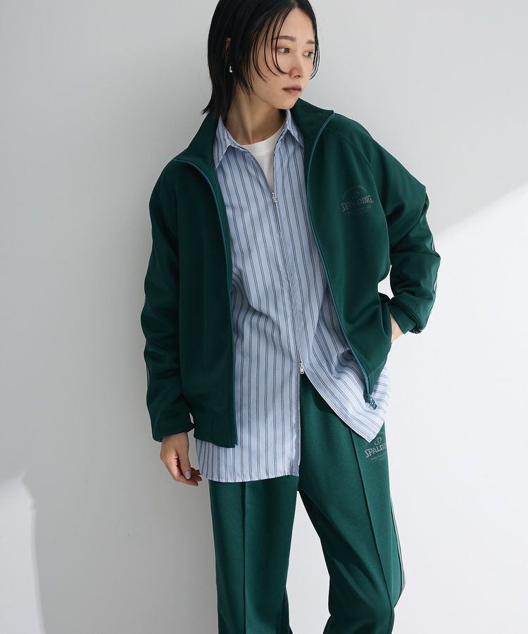 Green Parks「SPALDING別注 トラックジャケット」|ブルゾン・スタジャン|