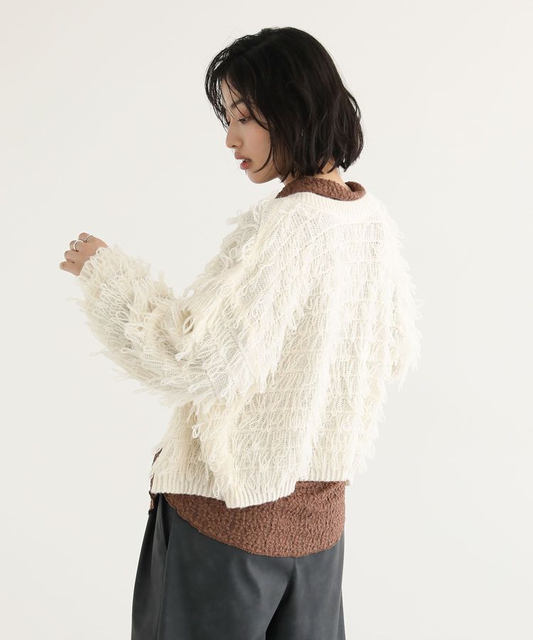 Green Parks「ループニットカーディガン」|カーディガン|