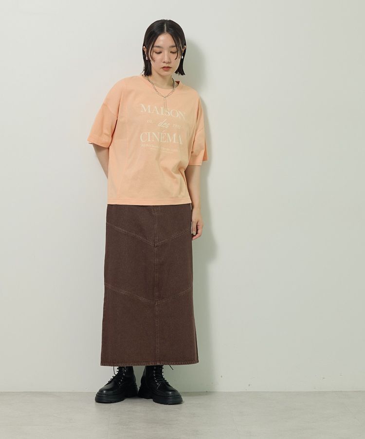 Green Parks「アソートロゴ切替Tシャツ」|Tシャツ・カットソー|