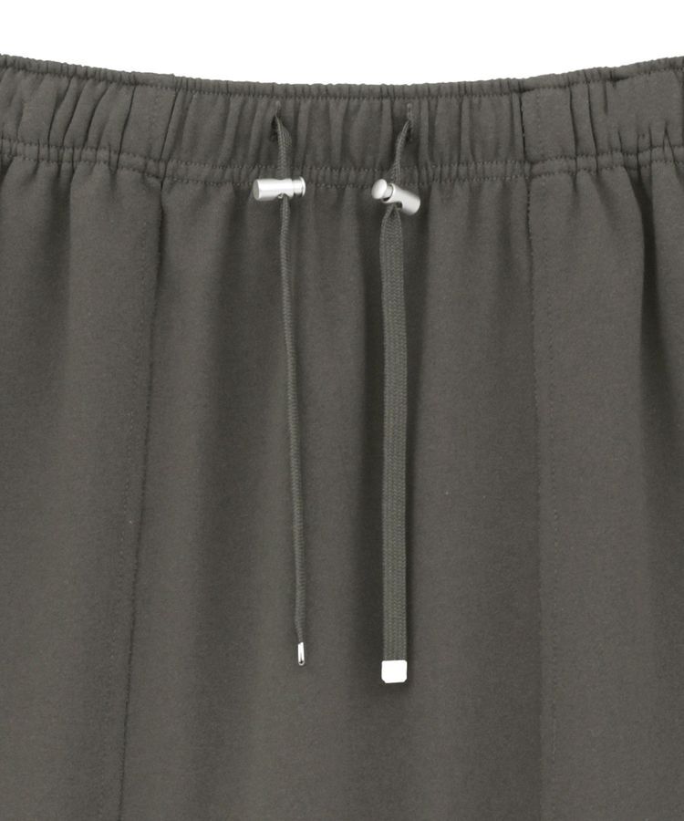 Green Parks「ドロストイージーウエスト裏毛Iラインスカート」|タイト|