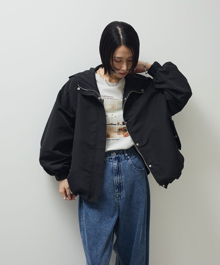 Green Parks「分割フォト長袖Tシャツ」|Tシャツ・カットソー|