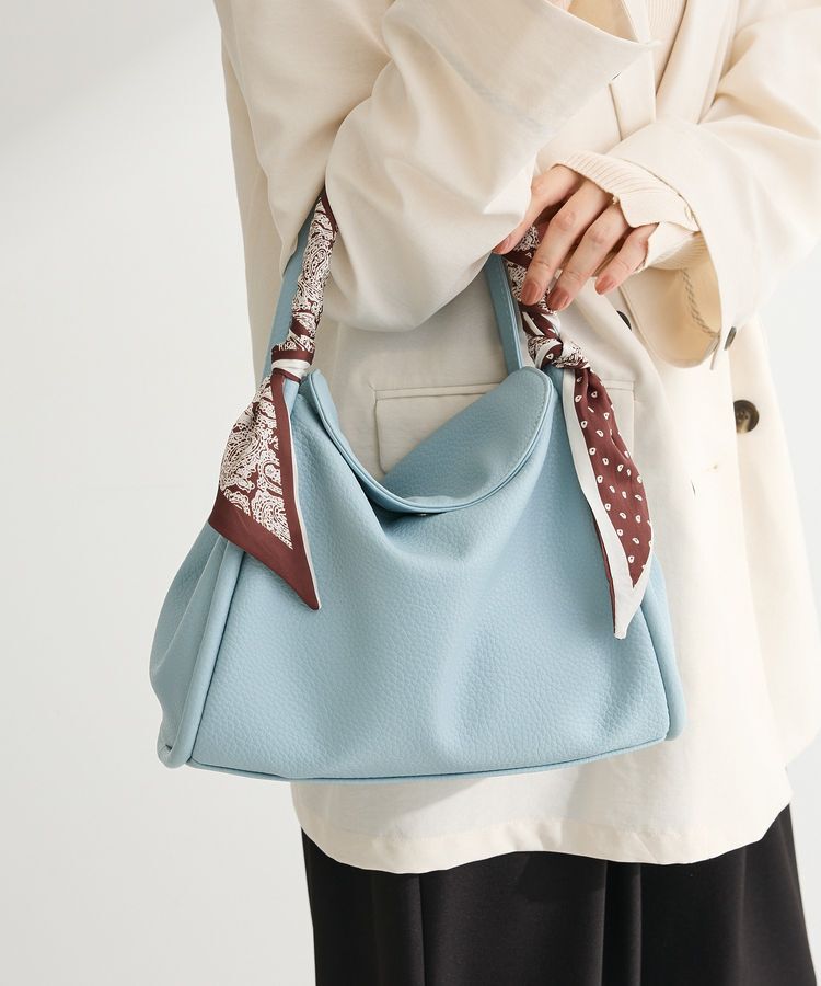 Green Parks「3SETスカーフ付コードハンドルバッグinポーチ」|ショルダー・メッセンジャー|