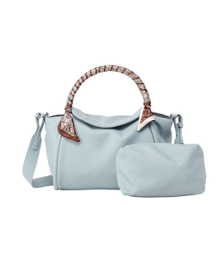 Green Parks「3SETスカーフ付コードハンドルバッグinポーチ」|ショルダー・メッセンジャー|