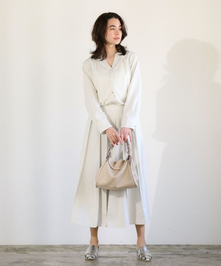 Green Parks「3SETスカーフ付コードハンドルバッグinポーチ」|ショルダー・メッセンジャー|