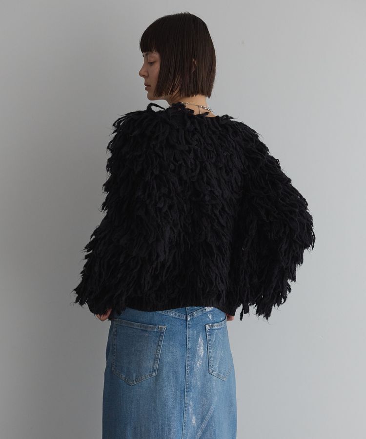 GARAGE OF GOOD CLOTHING「【TORRAZZO DONNA】フリンジニットブルゾン」|ブルゾン・スタジャン|